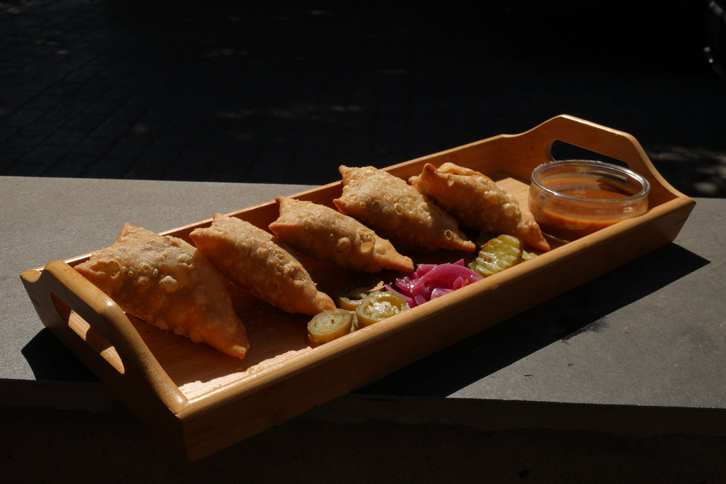 AWARD WINNING PULLED BRISKET SAMOSAS